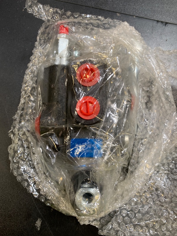 Photo 1 of 1 Spool 21GPM 3600PSI Hydraulic Directional Control Valve, SAE Ports Double Acting Valve for Small Tractors,