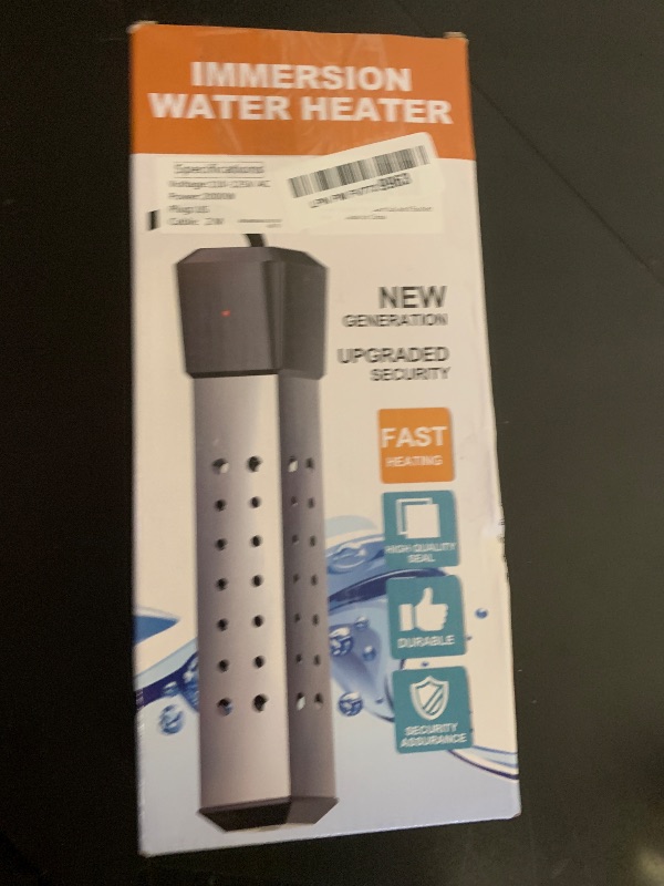 Photo 1 of Immersion Water Heater with Thermostat