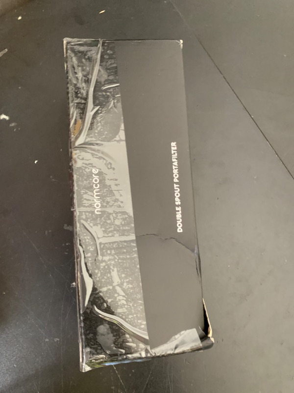 Photo 1 of Normcore 54mm Double Spout Portafilter with Basket - Anodized Aluminum Handle and 18g Basket - Fit 54mm Breville/Sage Machines