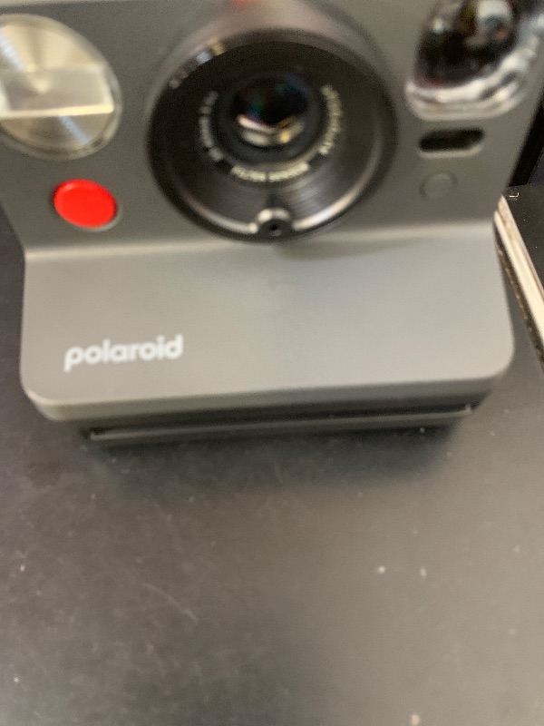 Photo 1 of Polaroid Now 3rd Generation I-Type Instant Camera + Film Bundle - Now Black Camera + 16 Color Photos (6560)