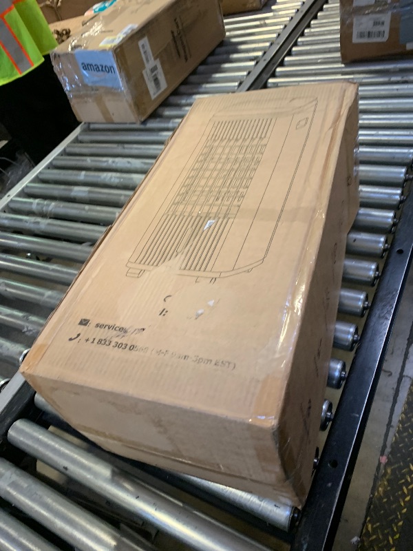 Photo 1 of Evaporative Air Cooler, 3-IN-1 Windowless Portable Air Conditioner with Natural/Cooling/Humidifier & 3-Speed, 70° Oscillation & 7 Timer Remote Control, Swamp Cooler w/4 Ice Packs for Home & Kitchen