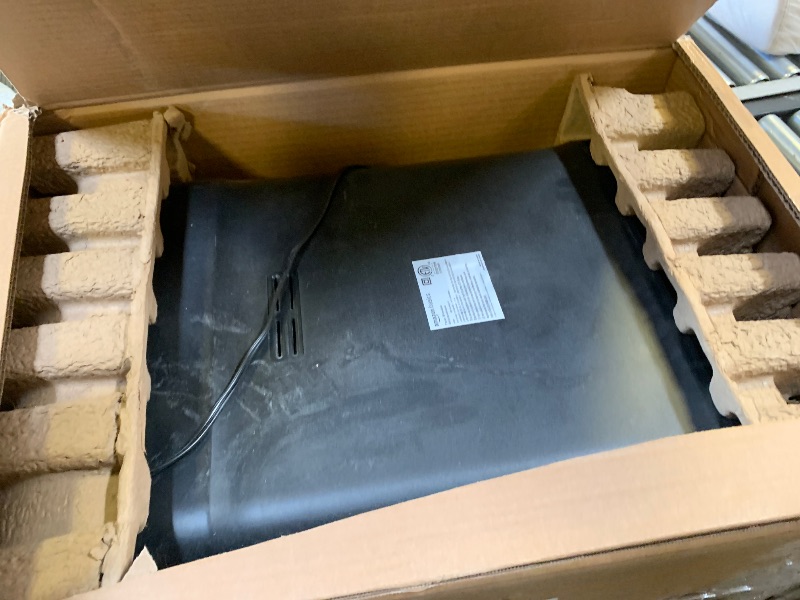 Photo 1 of Amazon Basics 24-Sheet Cross Cut High Security Paper Shredder for Home Use, P-4 Security, CD and Credit Card Document Shredder with Pullout Basket, Black