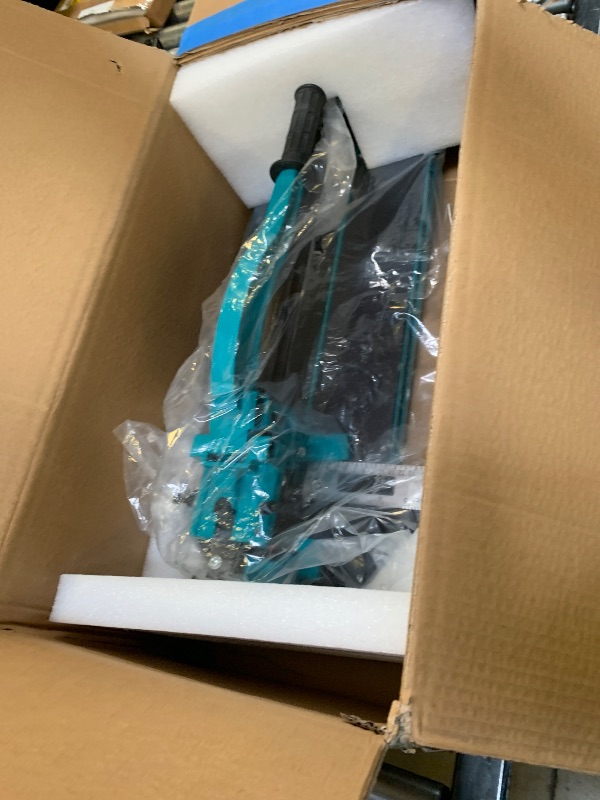 Photo 1 of Mophorn 48 Inch Tile Cutter Single Rail Double Brackets Manual Tile Cutter 3/5 in Cap w/Precise Laser Manual Cutter Tools for Precision Cutting (48 Inch)