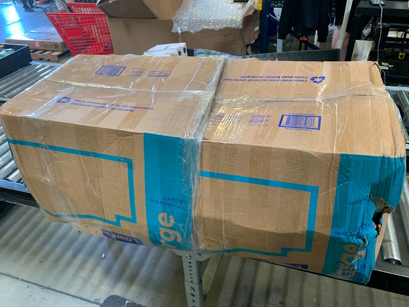 Photo 1 of LED Twin Size Low Loft Bed for Kids,Twin Loft Bed with Storage Shelves,Kids Low Loft Bed Frame with LED Light,Space Saving, White