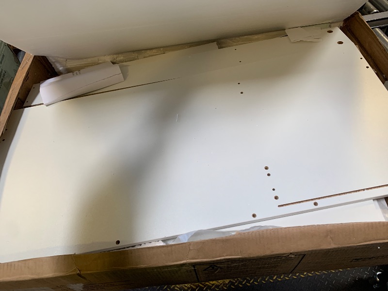 Photo 1 of White Vanity Desk 