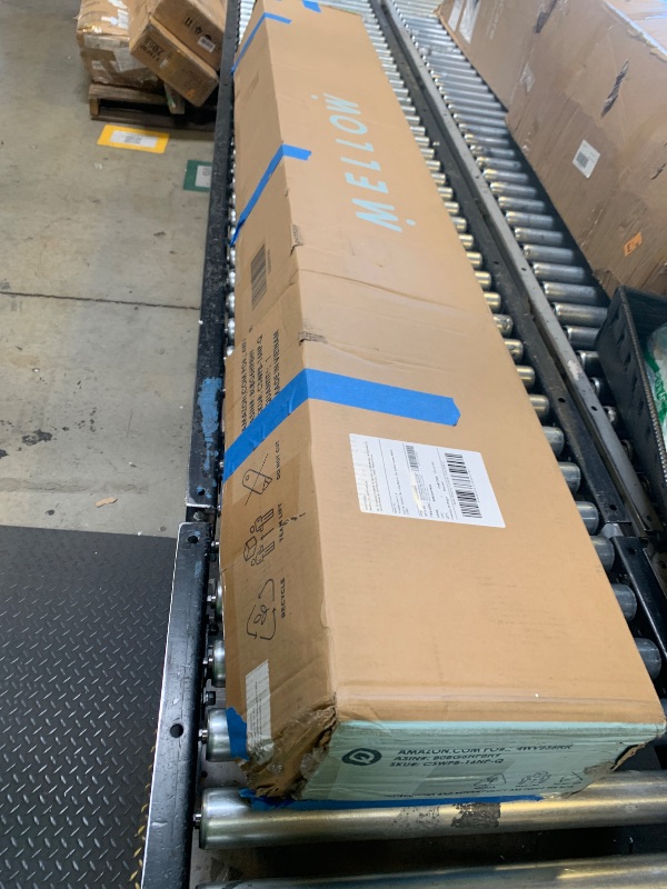 Photo 1 of Mellow Naturalista Classic 16 Inch Solid Wood Platform Bed with Wooden Slats, Natural Pine, Queen