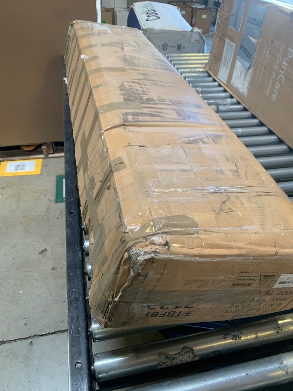 Photo 1 of DWVO Queen Size Bed Frame with Bookcase Headboard and 4 Storage Drawers, RGB LED Bed Frame with Type-C & USB Charging Station Storage Headboard Bed, No Box Spring Needed, Noise Free, Antique White