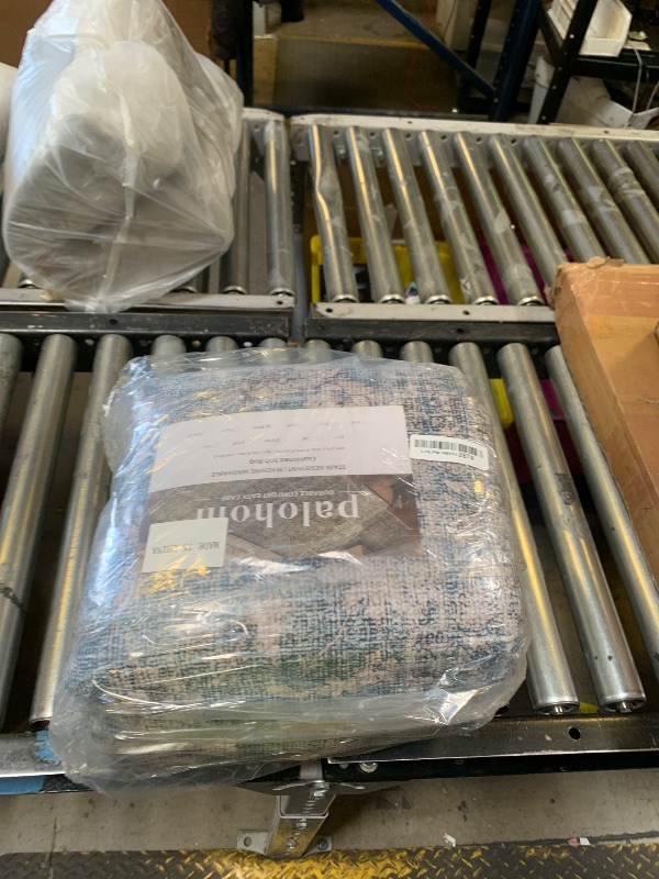 Photo 1 of Machine Washable Living Room Rug: 8x10 Area Rugs for Bedroom Vintage Stain Resistant Non Slip Low Pile Lightweight Boho Carpet for Kitchen Dining Room Farmhouse Kids Room Nursery