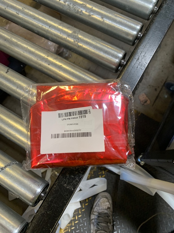 Photo 1 of 10 Pack Red Streamers Party Backdrop Christmas Decorations Foil Fringe Backdrop Curtains Carnival Casino Theme Birthday New Year Holiday Celebration Bachelorette Party Decorations Supplies