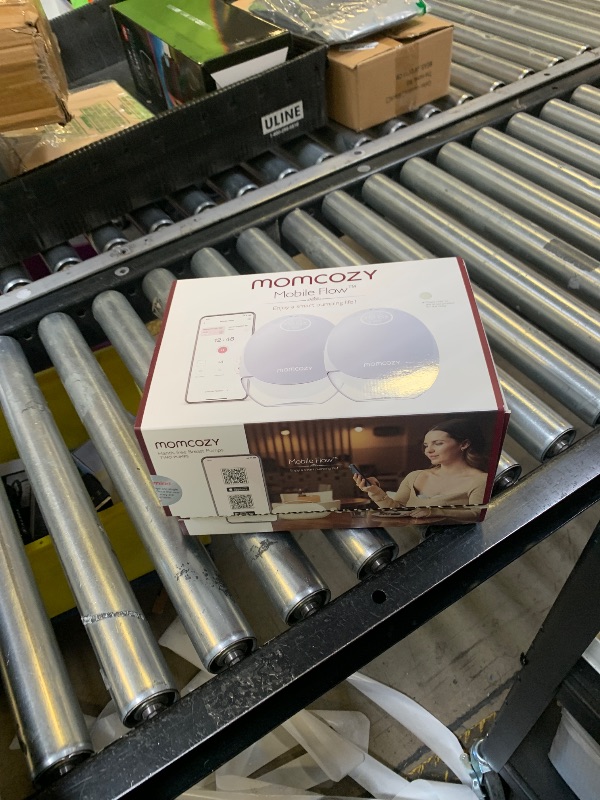 Photo 1 of Momcozy Breast Pump Hands Free Upgraded Mobile Flow | M9, App Discreet Control with Personalized Multi-Modes & 15 Levels, Wearable Breast Pump 24mm, 2 Pack Gray