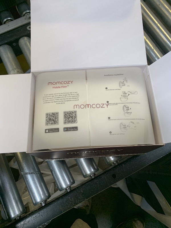 Photo 1 of Momcozy Breast Pump Hands Free Upgraded Mobile Flow | M9, App Discreet Control with Personalized Multi-Modes & 15 Levels, Wearable Breast Pump 24mm, 2 Pack Gray