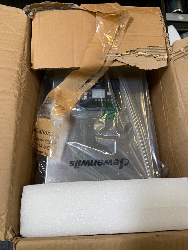 Photo 1 of DEWENWILS 600W Low Voltage Landscape Transformer, 6 Independent Outputs, Low Voltage Transformer with Photocell Sensor, 120V to 12V/14V AC, Stainless Steels Landscape Lighting Transformer Outdoor