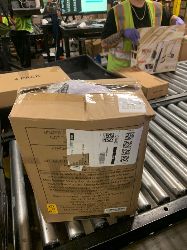 Photo 1 of Deeteck Inflatable Toddler Travel Bed-Portable Toddler Blow Up Mattress with Safety 4 Sides- Kids Air Mattress Travel Ideal for Camping and Sleepover- Easy to Inflate Deflate and Clean (67'',Grey)