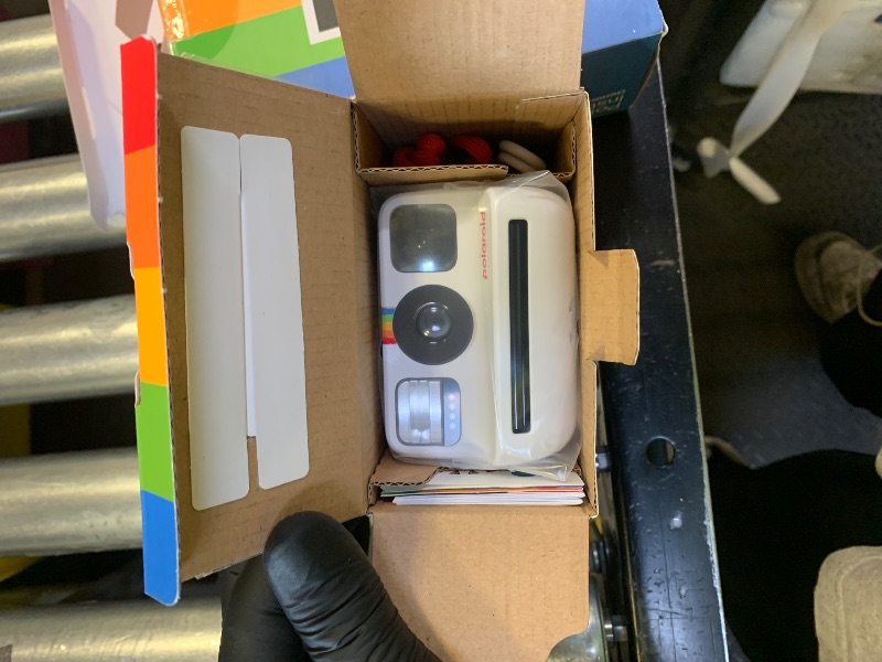 Photo 1 of Polaroid Go Generation 2 - Mini Instant Camera + Film Bundle (16 Photos Included) - White (6282)