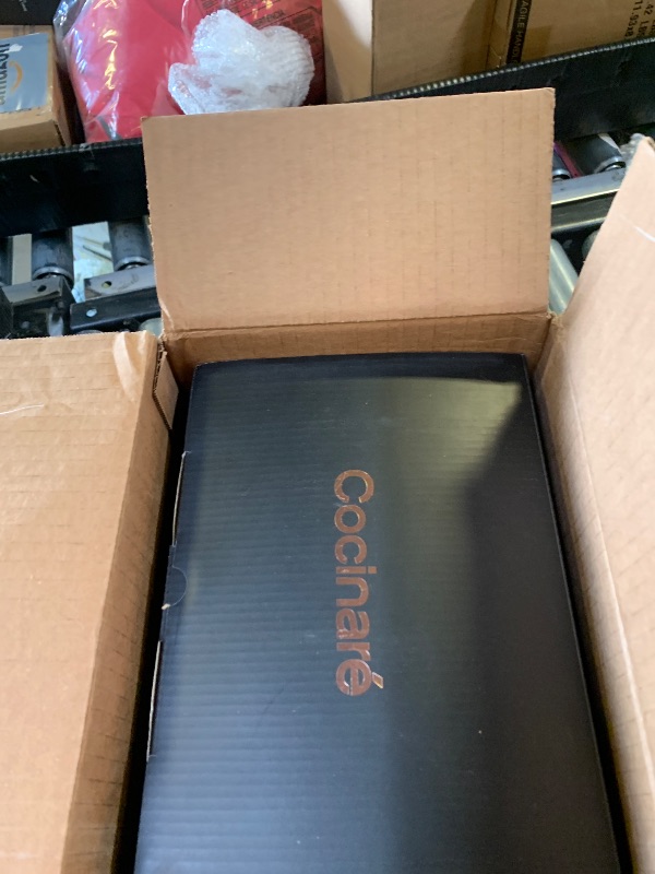 Photo 1 of INTASTING Electric Tea Kettle, Electric Kettle with Tea Infuser, ±1? Knob Temperature Control, BPA-Free Glass, 1200W Fast Heating, Easy to Clean, 1 Liter (Wood)