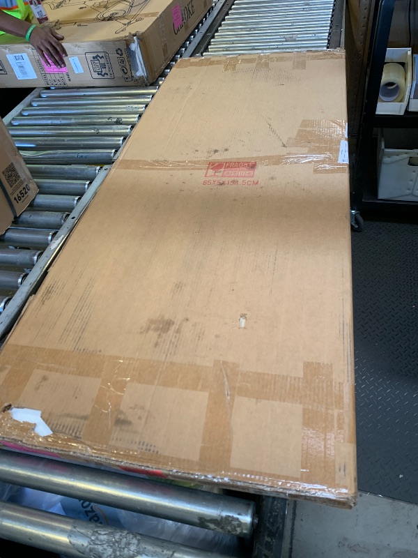 Photo 1 of FEUFOAM Full Length Mirror 59" x 24" Irregular Wall Mirrors Wood Framed Full Body Mirror Hanging or Leaning Against Wavy Floor Mirrors for Living Room Bedroom Entryway Bathroom Retro Brown