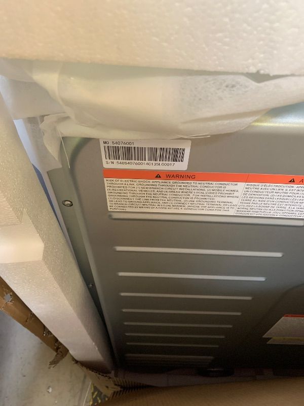 Photo 1 of Kenmore 8.0 cu. ft. Front Load Gas Dryer - Wrinkle Guard with Accela Steam to Reduce Static and Odors - Smart Sensor Drying - LED - White (SEALED)