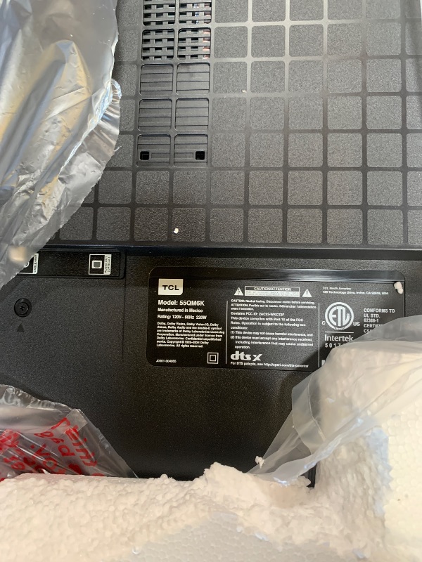 Photo 1 of TCL 55 Inch Class QM6K Series | Mini LED QLED 4K HDR | 55QM6K, 2025 Model | 120HZ-144HZ High Brightness Smart Google TV Dolby Atmos Onkyo Audio | Voice Remote Alexa Gaming Streaming Television