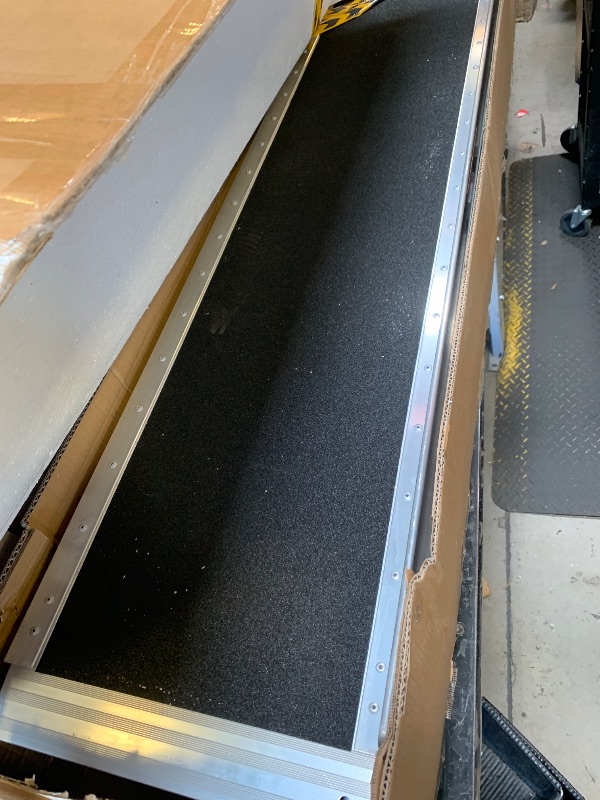 Photo 1 of TaiH Leo 10 Feet Wheelchair Ramp, Non-Slip Aluminum Folded Handicap Ramp with Support Legs, Safer Door Threshold Wheelchair Ramps for Home, Wheel Chair Ramp for Home Steps, Stairs, Entry, Doorways