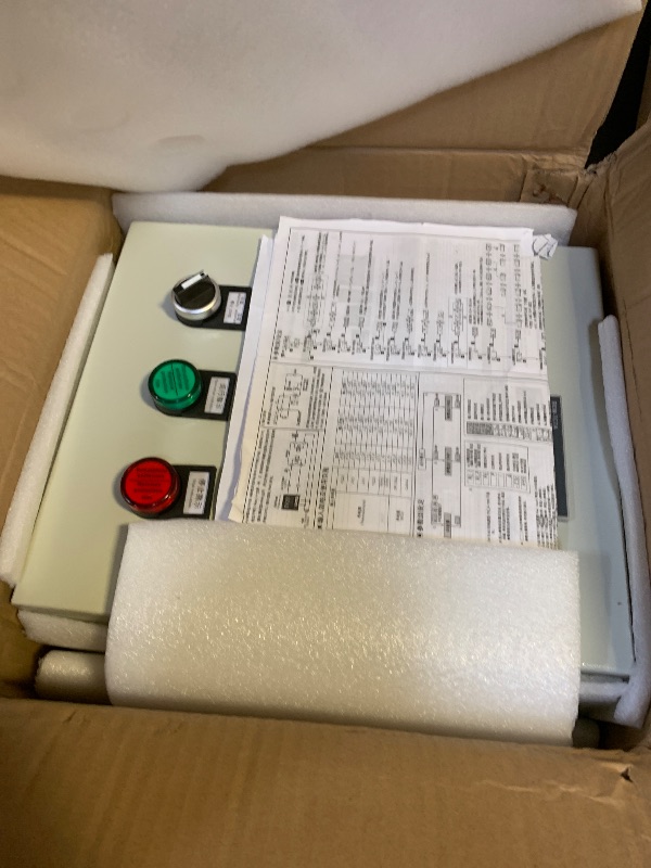 Photo 1 of Pid Temperature Controller, 380V AC 3 Phase 15KW Intelligent Tat Temp Control Box Temperature Controller with M6 K Type 2M Thermocouple Pid Controller with Thermocouple for Home