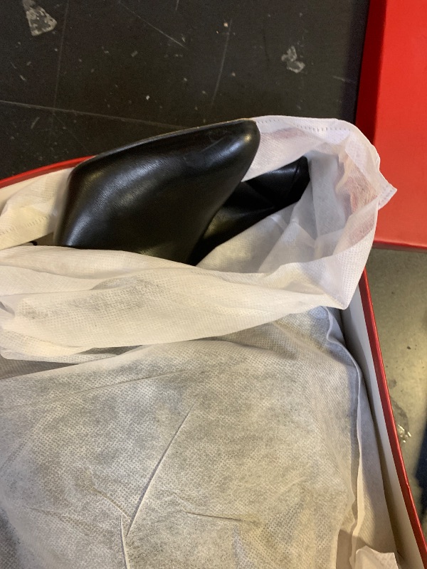 Photo 1 of COLETER Women's Knee High Boots Pointed Toe Stiletto Buckle Dress Boots Zipper Heeled Boots Matte Black 8.5US