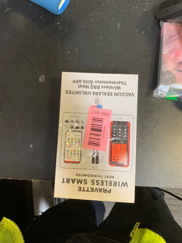 Photo 1 of **INCOMPLETE** PRAVETTE Smart Bluetooth Meat Thermometer - Long Range Wireless Food Thermometer, Digital Meat Thermometer with Dual Probes for BBQ Grill, Oven, Smoker, Air Fryer