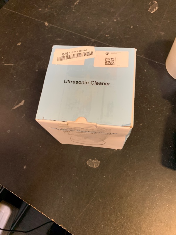 Photo 1 of ultrasonic retainer cleaner