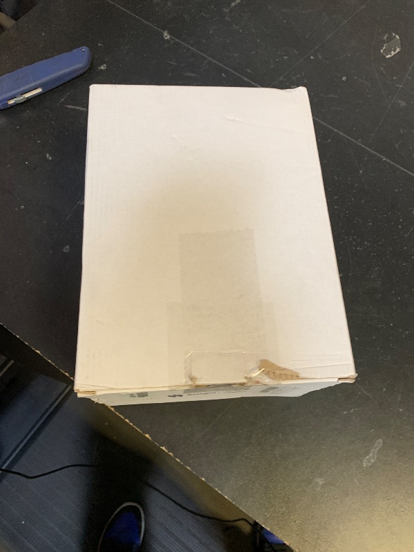 Photo 1 of Weekgrat Metal Donation Box with Lock 6.7 x 5 x 8 Inch Safe Ballot Suggestion Box with Sign Holder and Slot Tip Jar Voting Collection Raffle Mailbox for Voting Fundraising Collection(Blue)