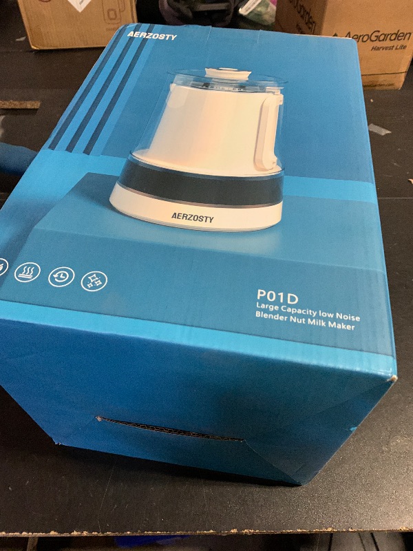 Photo 1 of 10 in 1 Nut Milk Maker Machine, 40oz/1.0L Soy Milk Maker with Auto Clean/24H Delay/Keep Warm/Boil Water, Almond Milk Maker for Homemade Oat, Juice, Milk Shakes, Plant Based and Dairy Free Beverages