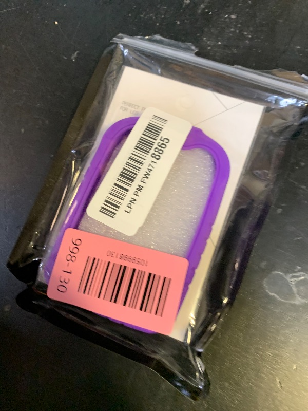 Photo 1 of (Purple) Premium Silicone Case (Lanyard + TPU Screen Protector) for Freestyle Libre 3 & Freestyle Libre 2