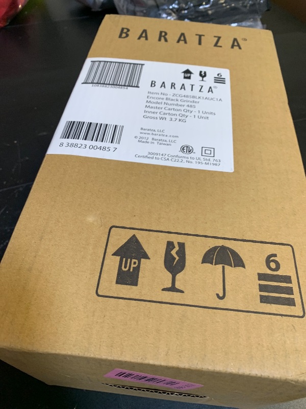 Photo 1 of Baratza Encore Coffee Grinder ZCG485BLK, Black