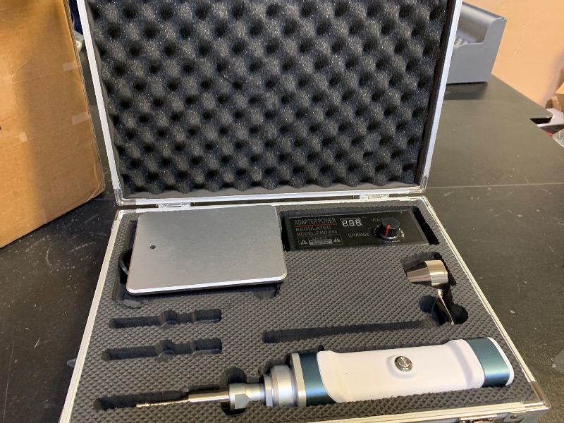 Photo 1 of Bonvoisin Handheld Ultrasonic Homogenizer Emulsifier Sonicator Processor Cell Disruptor Mixer with Bracket Carrying Case 110V (8mm 50-300ml)