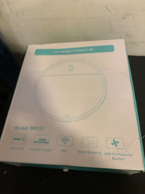 Photo 1 of ZCWA Robot Vacuum and Mop Combo,2.4GHz WiFi Link Vacuum Robot,4 Cleaning Mode Robotic Vacuums Cleaner,APP/Remote Aspiradora Robot,Self-Charging Robot Vacuum for Pet Hair,Stains,Carpets,Corner