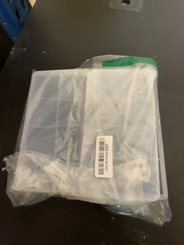 Photo 1 of 1/2 Cup Silicone Freezer Tray With Lid - Silicone Freezer Molds 2-Pack For meal prep & freezing of various sauces and other dishes, makes 16 perfect 1/2 cup portions cubes (Blue 2 Pack)