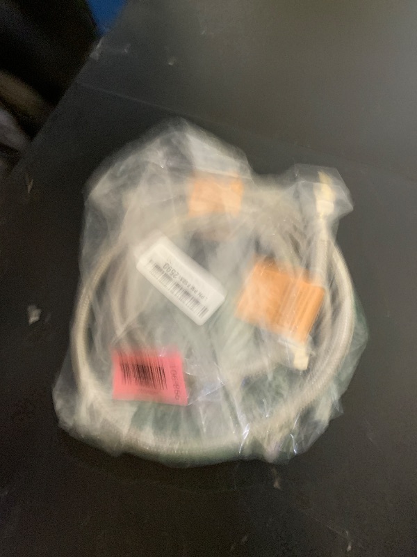 Photo 1 of [2-Pack] PROCURU 36" (3Ft) x 3/8" Comp x 1/2" FIP Faucet Hose Connector, Stainless Steel Braided Supply Line (9SF36-2P)