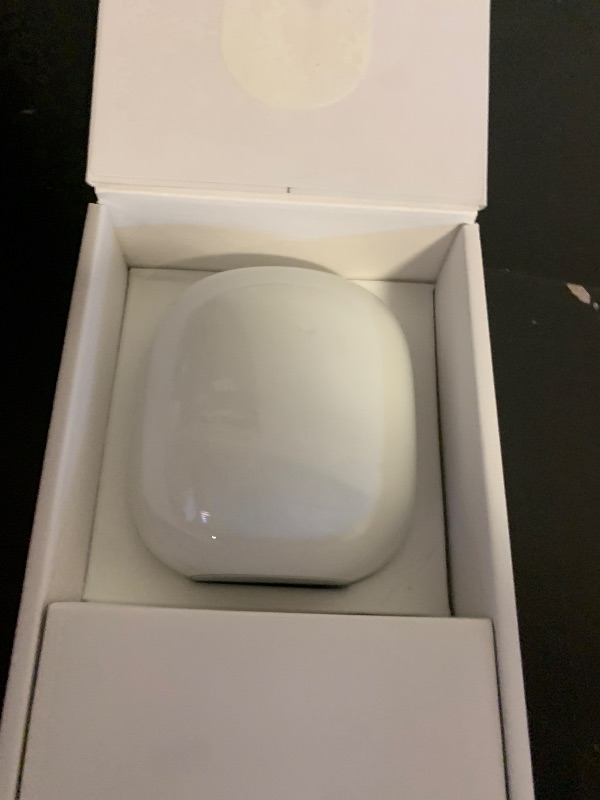 Photo 1 of Google Nest WiFi Pro - Wi-Fi 6E - Reliable Home Wi-Fi System with Fast Speed and Whole Home Coverage - Mesh Router - Snow