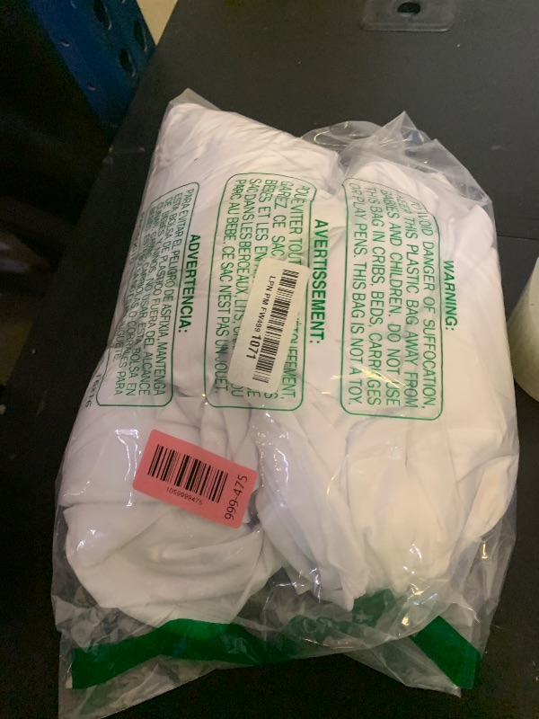 Photo 1 of 10x10ft Wrinkle Free White Backdrop Curtain for Parties Soft Fabric Drapes Wedding White Curtain Backdrop for Birthday Party Decorations Background for Photography 5x10ft, 2 Panels