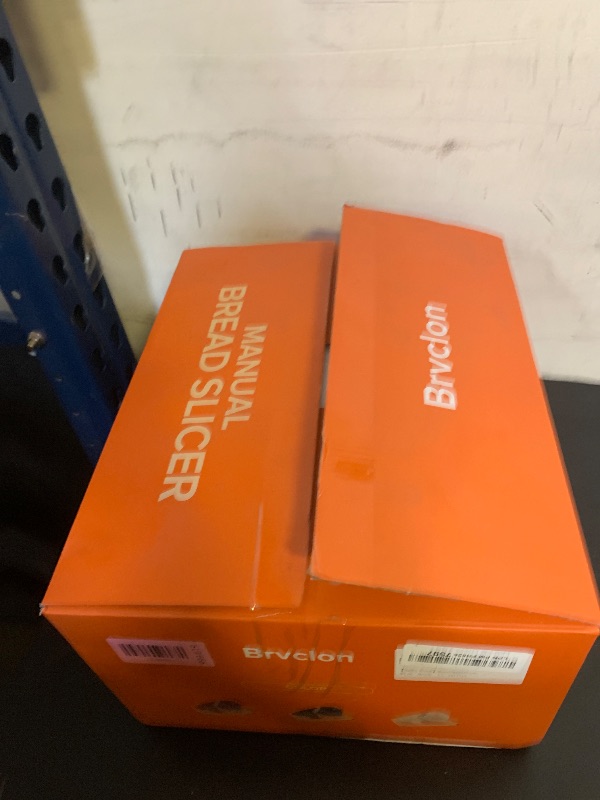 Photo 1 of ?Upgraded?Manual Bread Slicer for Homemade Sourdough Bread,Metal Guide & Adjustable Thickness, Hand Crank Bread Slicer with Scale Line and Suction Cup, Sharp Blade, Suitable for Sourdough Bread, Etc