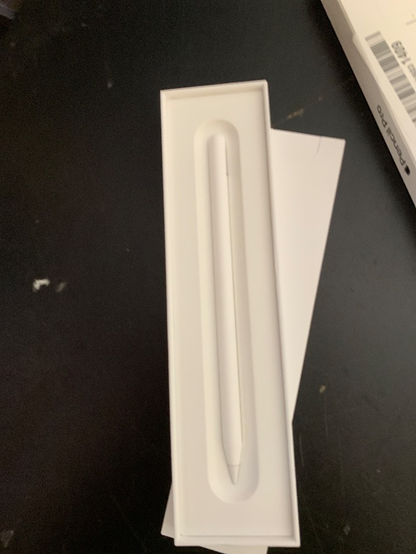 Photo 1 of Apple Pencil Pro: Latest Model - Device Compatibility Check Required - Pixel-Perfect Precision, Tilt and Pressure Sensitivity, Perfect for Note-Taking, Drawing, and Art. Charges and Pairs Magnetically