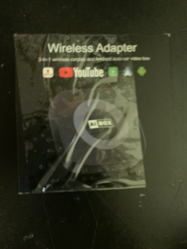 Photo 1 of Ai Magic Box for Streaming Netflix/YouTube/TikTok, Wireless CarPlay Adapter Dongle Support TF Card for OEM Wired Car Play & Android Auto Cars