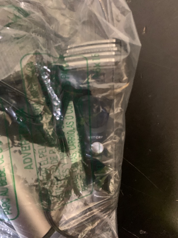 Photo 1 of Panasonic Electric Razor for Men, Electric Shaver for Men, ARC5 with Premium Automatic Cleaning and Charging Station, Wet Dry Shaver, Cordless Razor, with Pop-Up Trimmer ES-LV97-K, Black