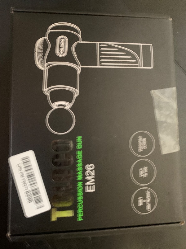 Photo 1 of TOLOCO Massage Gun, Deep Tissue Back Massage for Athletes for Pain Relief, Percussion Massager with 10 Massages Heads & Silent Brushless Motor, Valentines Day Gifts for Him Her, Carbon