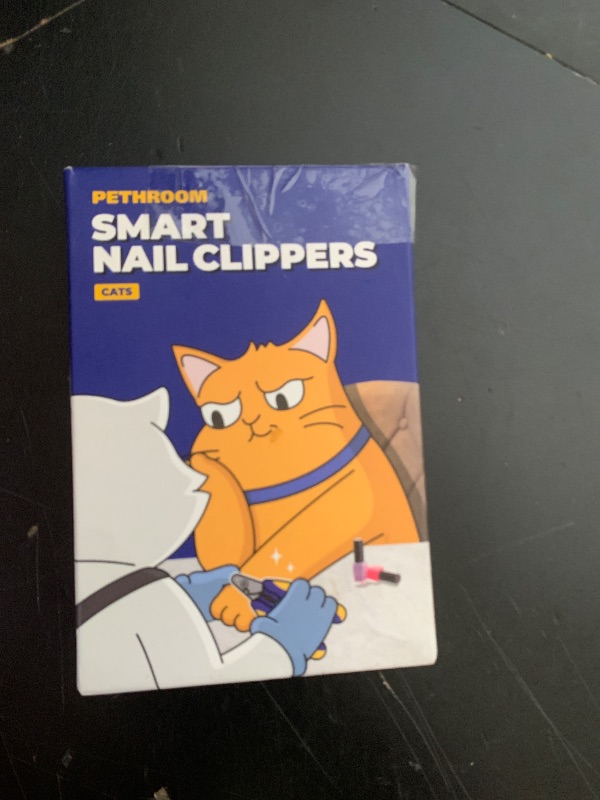 Photo 1 of [PETHROOM] Cat Nail Clipper Trimmer for Indoor Cats with Circular Cut Hole (2mm) | Premium Sturdy Stainless Steel Blade Cat Claw | Safe, Easy, Accurate, Quiet & Fast | Avoid Overcutting