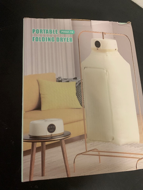 Photo 1 of ?Portable Clothes Dryer, Hands-Free Automatic Drying System for Apartments, RVs, Dorms | Foldable, Energy Efficient | Ideal for Compact Spaces