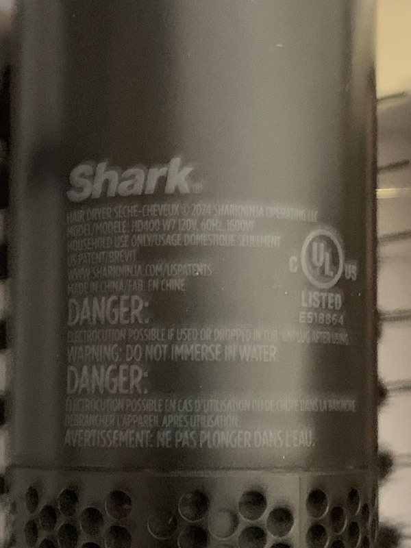 Photo 1 of Shark Hair Dryer | FlexStyle Hair Styling System | Portable & Powerful Blow Dryer Brush | Hair Curler & Volumizer | 6 Styling Tools Included | Best for All Hair Types | Black | HD440BK