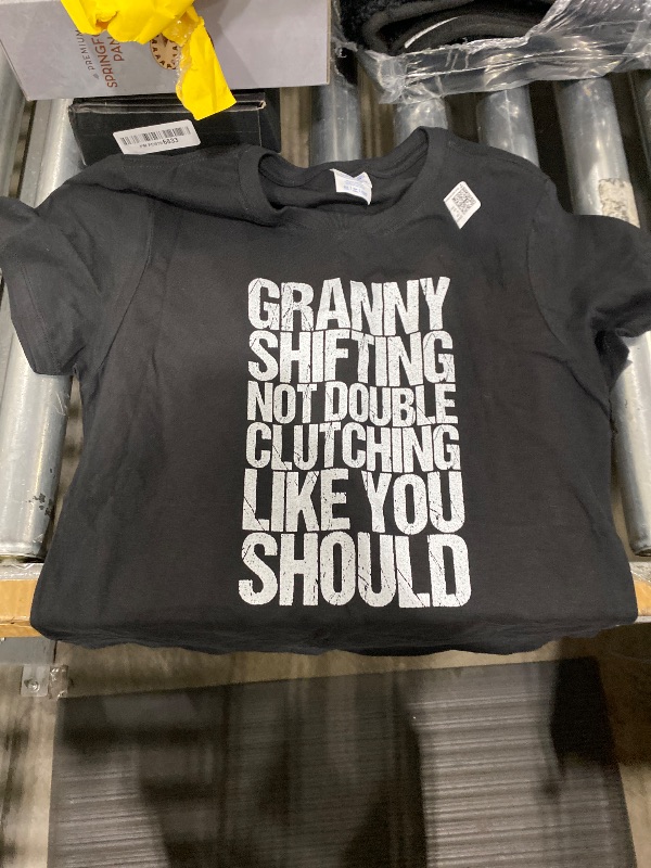 Photo 1 of (black)
Granny Shifting Muscle Car Quote T-Shirt