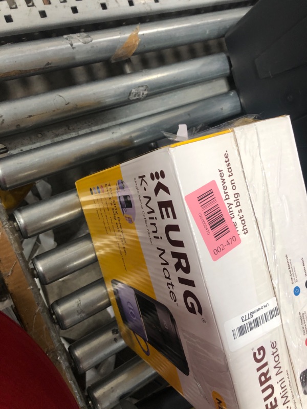 Photo 1 of **********MISSING THE TRAVEL MUG***********
Keurig K-Mini Mate Single Serve Coffee Maker – Ultra-Compact 4” Width, Travel Mug Friendly, Ideal Holiday Gift for Small Spaces, Black