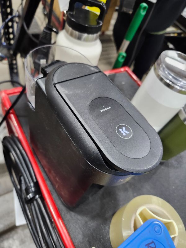 Photo 1 of **********MISSING THE TRAVEL MUG***********
Keurig K-Mini Mate Single Serve Coffee Maker – Ultra-Compact 4” Width, Travel Mug Friendly, Ideal Holiday Gift for Small Spaces, Black