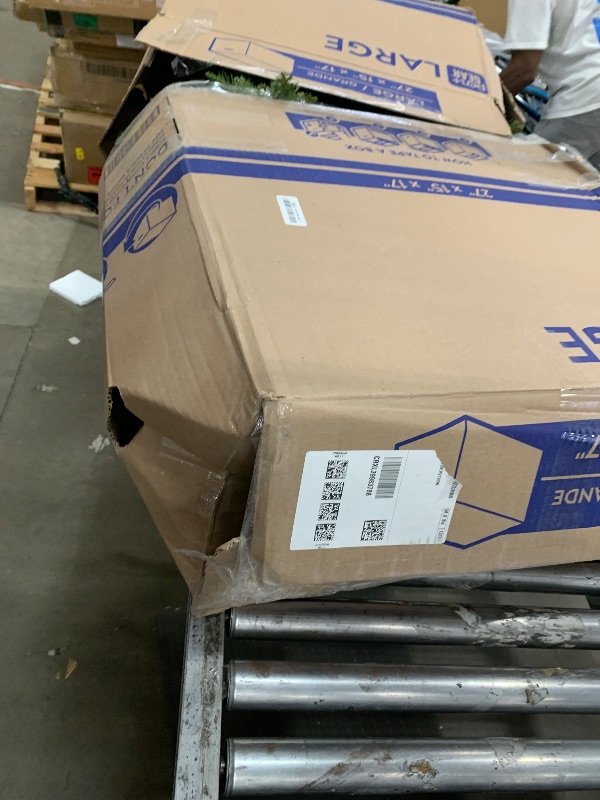 Photo 1 of ***LIGHTS DO NOT WORK*** 
National Tree Company 7.5 ft Pre-Lit Dunhill Fir Artificial Christmas Tree, 700 LED Lights, 2,514 Tips, Foot Pedal, 10 Light Functions, Includes Stand, Green