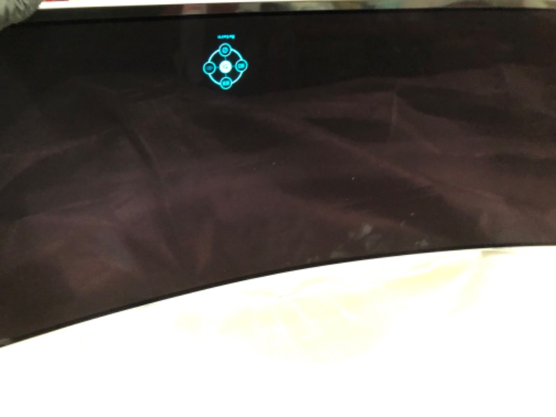 Photo 1 of *** unit has screen damaged dead pixels on bottom portion ** Samsung 49" Odyssey OLED G9 (G91SD) Dual QHD QD-OLED G-Sync Compatible Curved Gaming Monitor, 144Hz, 0.03ms, AMD FreeSync Premium Pro, Ergonomic Stand, 3 Year Warranty, LS49DG910SNXZA, 2024